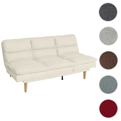 Schlafsofa HWC-M79, modernes Gästebett mit Schlaffunktion - Sofas & Sessel, großzügige Liegefläche von 180x110cm und verstellbare Rückenlehne für optimalen Komfort.