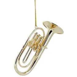 mugesh Dekohänger Deko-Anhänger Tuba, für Musiker goldfarben