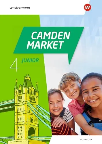 Camden Market Junior - Ausgabe 2020: Workbook 4 mit Audio-CDs