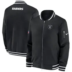 Nike Bomberjacke Nike Jacke Las Vegas Raiders Nike Coach Bomber schwarz S