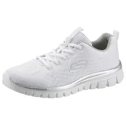 Skechers Graceful Trainers EU 35 - Damen-Sneaker mit Maschinenwaschbarer Einlegesohle aus Memory-Schaum und stoßdämpfender Laufsohle für maximalen Komfort und Flexibilität.