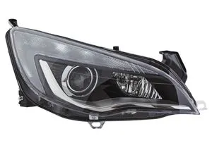 HELLA Bi-Xenon/LED Scheinwerfer für Vauxhall Astra Mk VI (J) - Autoscheinwerfer-Komplettset mit Bi-Xenon/LED-Technologie, ideal für sicheres Fahren bei Tag und Nacht, inklusive Abbiegelicht und Kurvenlicht für optimale Sicht.