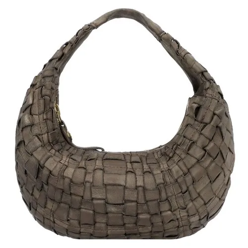 Campomaggi Marisa Handtasche Leder 30 cm grau TAS052826 - Elegante Marisa Handtasche aus hochwertigem Leder, ideal für den täglichen Einsatz. Praktischer Reißverschluss und internes Fach bieten Komfort und Ordnung. Perfekt zum stilvollen Tragen am Arm oder in der Hand.
