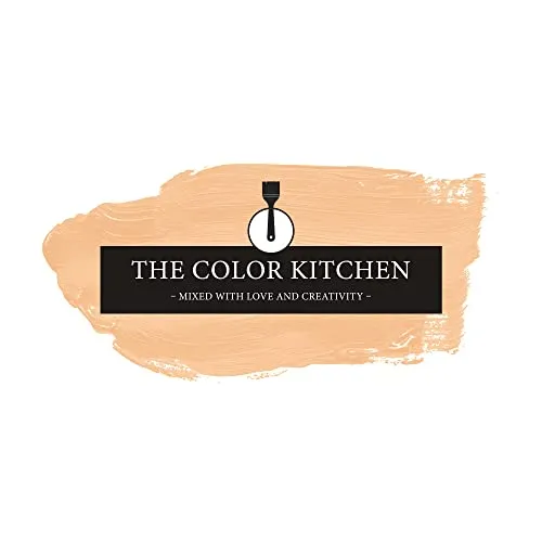 Livingwalls THE COLOR KITCHEN kräftige Wandfarbe - Malerfarbe für farbenfrohe Räume - matte Innenfarbe in Beige - 2,5l Deckfarbe in TCK5009