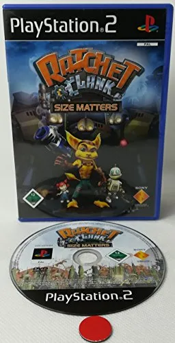 Ratchet & Clank: Size Matters - PlayStation 2 - Erlebe das spannende Abenteuer in Deutsch, perfekt für Fans von actiongeladenen Plattformspielen!