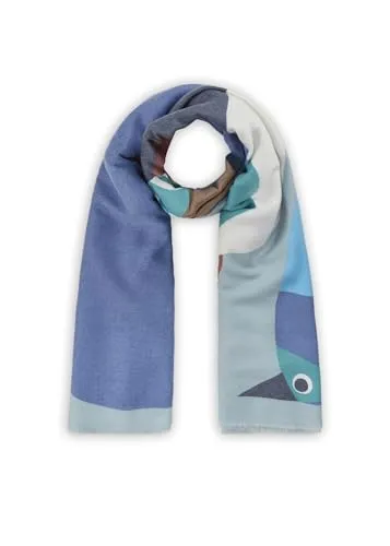 Codello Modeschal im Scandi-Look - Stylischer Schal aus kaschmirweichem Material, ideal für Fashionistas. Mit einem grafischen Muster aufgewertet, verwandelt er jedes Outfit in einen modischen Blickfang. Weich, warm und voluminös für optimalen Tragekomfort.