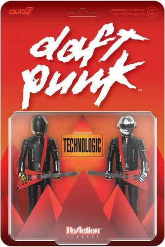 Daft Punk ReAction Actionfiguren 2er-Pack Wave 01 Human After All – 10 cm - Action-Figuren-Set mit zwei detailreichen Charakteren, ideal für Sammler und Fans. Perfekt für kreative Spielideen und stilvolle Präsentation.