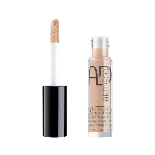 ARTDECO Fluid Camouflage Concealer - Stark deckender Concealer ohne Maskeneffekt - 1 x 5 ml