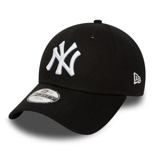 New Era Baseball Cap NEW YORK YANKEES N - Sportliche Eleganz in Schwarz - Baseball Cap aus 100% Baumwolle mit ikonischer Logostickerei, perfekt für Fans und stilbewusste Träger.