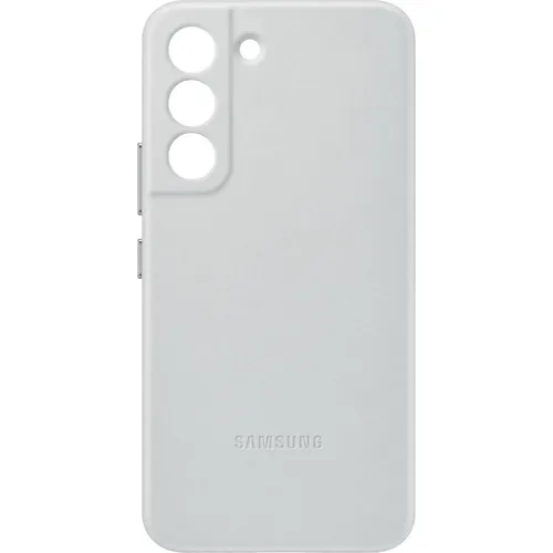 Original Samsung EF-VS901 Leder Cover Case für Galaxy S22 - Taschen & Schutzhüllen - Luxuriöse Leder Schutzhülle, schützt Rückseite und Rahmen, ideal für stilbewusste Galaxy S22 Nutzer.