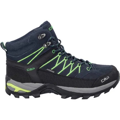 CMP Rigel Mid Trekking WP Herren Wanderschuhe - Wasserdicht und Komfortabel - Wanderschuhe mit CLIMAPROTECT-Membran für trockene Füße, optimale Knöchelstütze und CMP FullOn GRIP-Sohle für besten Halt auf allen Untergründen.