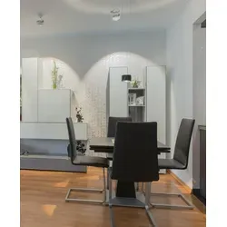 Più R alto 3d Volt Cone Glas S40 2700K Chrom