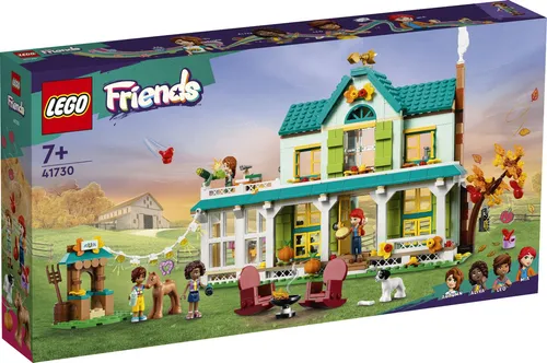 LEGO® Friends - Autumns Haus 41730 - Bauspaß für Tierliebhaber - LEGO Set für kreatives Bauen mit 853 Teilen, ideal für Kinder ab 7 Jahren. Entdecke die Freundschaft und die Welt der Tiere in diesem detailreichen Set!