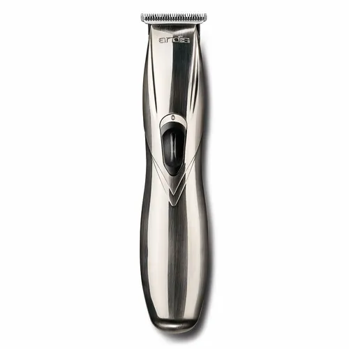 Andis Slim Line Pro Li Trimmer - Akku & Netz, silver chrom 32445 - Haar- & Bartschneidegerät, kabellos und mit Aufsätzen für präzise Schnitte, ideal für Nass- & Trockenanwendung.