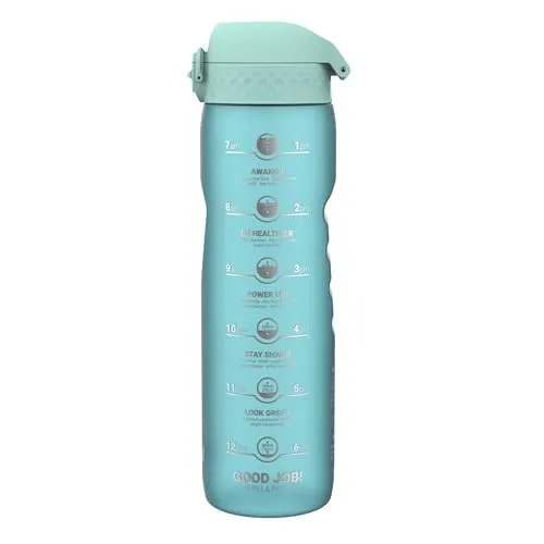 ion8 Auslaufsichere Flasche Motivator Sonic Blue 1000 ml