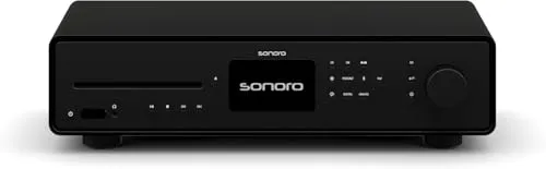 sonoro Maestro Quantum HiFi-Receiver - HiFi mit CD-Player, Bluetooth und Internetradio, herausragender Klang und Roon Ready für ultimatives Streaming-Erlebnis