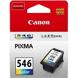 Canon CL-546 Druckerpatrone - Cyan, Magenta, Gelb - Druckerpatrone für bis zu 180 Seiten, ideal für die PIXMA MG-Serie, sorgt für brillante Farbdrucke mit Canon FINE Technologie.