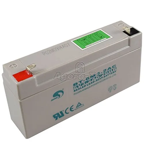 Agora-Tec® Blei Gel Akku 3.5W-BL 6 Volt 3,2 Ah