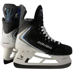 Bauer Vapor FLYLITE Intermediate Schlittschuhe (EU40.5) - Hochwertige Schlittschuhe für ambitionierte Spieler, Größe 6 (EU40.5), mit FIT1 für optimalen Komfort und Performance auf dem Eis.