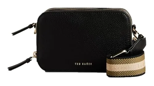 Ted Baker Stunna Umhängetasche aus Leder 17 cm - Schwarz - Elegante Umhängetasche aus hochwertigem Leder, perfekt für stilvolle Auftritte und vielseitige Anlässe.