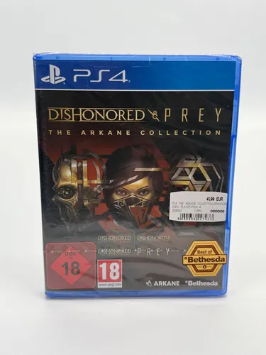 Dishonored Prey The Arkane Collection Sony Playstation 4 Factory Sealed Neu