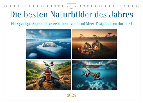 Die besten Naturbilder des Jahres - Einzigartige Augenblicke (Wandkalender 2025