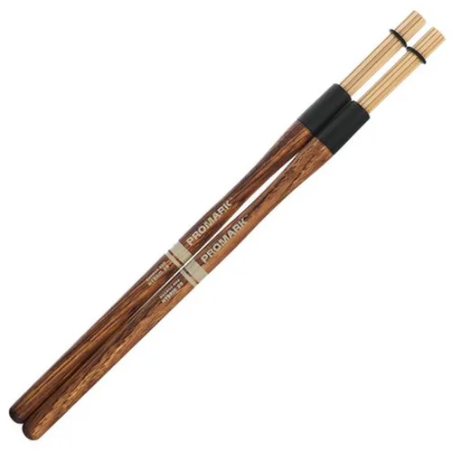 Pro Mark PMHRB 2B Hybrid Rods Bambus - Zubehör für Schlaginstrumente; Hochwertige Bambus-Hot Rods mit 2B FireGrain-Griff für optimale Stabilität und Spielgefühl.