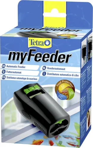 Tetra Futterautomat MyFeeder - Futterautomat für Aquarien, sorgt für eine regelmäßige Fütterung Ihrer Fische und erleichtert die Pflege Ihres Aquariums.