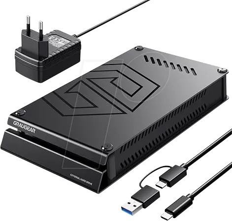 GG 18133 - GRAUGEAR Gaming Festplatte, 16 TB, USB 3.0