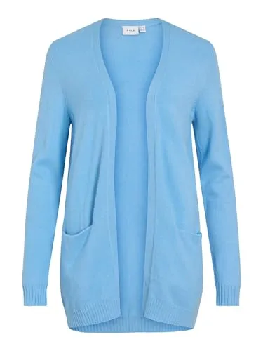 Viril Open L/S Knit Cardigan - Noos - Modische offene Strickjacke mit Vordertaschen und langen Ärmeln, ideal für jeden Anlass und vielseitig kombinierbar.