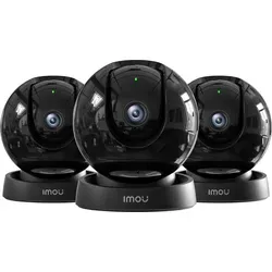 Imou Rex 3D (3K) 3er-Pack Überwachungskameras - Erhalte mit dem Imou Rex 3D 3er-Pack umfassenden Überblick in drei Räumen. Flexibles Schwenken und Kippen über die App ermöglicht höchste Detailgenauigkeit dank 3K Auflösung. Datenschutzmodus für mehr Sicherheit.