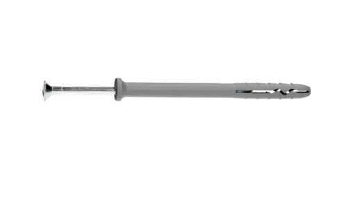 Nageldübel mit versenktem Kopf, Stahlnagel 8 x 45 mm 100 St. Senkkopf