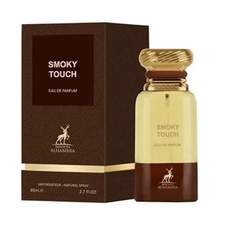 Maison Alhambra Perfume Smoky Touch Eau de Parfum 80ml - edler Herrenduft mit Tabak- und Kakao-Noten, für verführerische Eleganz und Luxus
