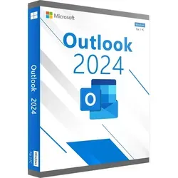 Microsoft Outlook 2024 für Windows | Blitzversand & Sofortdownload - Office-Software mit innovativen Funktionen, verbesserter Suchfunktion und KI-Integration für effiziente E-Mail-Kommunikation und persönliche Organisation.