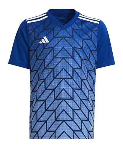 Adidas Jungen Team Icon 23 Jersey - Kurzarm, Team Royal Blue - Stylisches Kurzarm-Jersey von Adidas für Jungen in Team Royal Blue, ideal für Sport und Freizeit. Hohe Bewegungsfreiheit und atmungsaktives Material sorgen für Komfort.