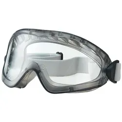3M 2890A Vollsichtbrille - Komfortable Schutzbrille mit Acetat Beschichtung, AS AF UV-Schutz und verstellbaren Gelenken für optimalen Sitz