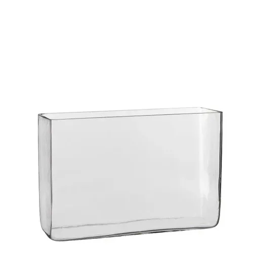 Mica Glasvase Britt - Elegante transparente Vase - Deko-Accessoires für stilvolle Wohnräume, ideal für Blumenarrangements und als Blickfang auf jedem Tisch.