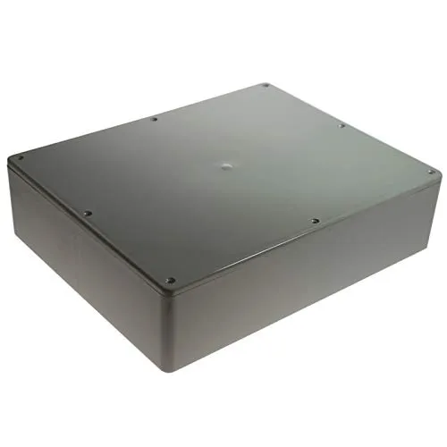 WITTKOWARE Kunststoffgehäuse, ABS, 250x200x65mm, IP54, grau, mit Schrauben