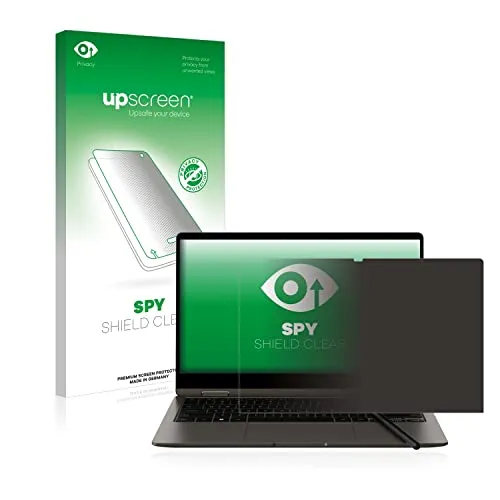 upscreen Anti-Spy Blickschutzfolie für Samsung Galaxy Book3 360 13" Privacy Screen Displayschutz-Folie [Sichtschutz, Blaulichtfilter]