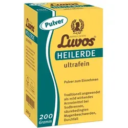 Luvos Heilerde ultrafein - Arzneimittel zur schnellen Linderung von Sodbrennen und Magenbeschwerden, unterstützt die Darmflora und hilft bei Durchfall, ganz natürlich und ohne Nebenwirkungen.