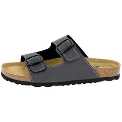 Lico BIOLINE MAN SOFT Herren Pantoletten, Anthrazit, 40 EU - Clogs & Pantoletten für Herren, bequem und luftig mit praktischen Schnallenverschluss für perfekten Sitz und hochwertigen Synthetikmaterial.