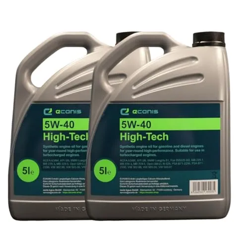 Motoröl 5 l 5W-40 A3/B4 SN ECANIS High-Tech synthetisch für diverse PKW