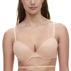 Chantelle BH EasyFeel Open Back T-shirt Bra Beige Large Damen