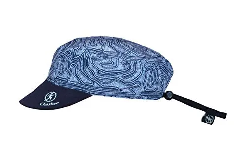 Chaskee - Reversible Cap Maze - Blau, One Size - Leichte, schnelltrocknende Cap mit hohem UV-Schutz, ideal für Outdoor-Aktivitäten wie Wandern und Trekking. Entdecken Sie weitere Chaskee Produkte im Bergfreunde.de Online-Shop!