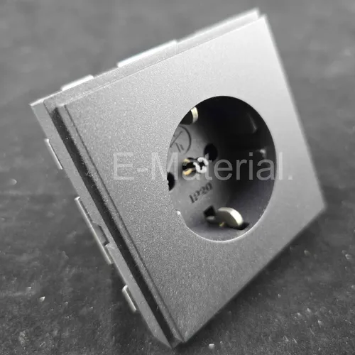 Gira 045367 SCHUKO-Steckdose 16A  Anthrazit TX_44