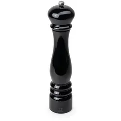 Peugeot elektrische Salzmühle Paris Électrique uSelect – 34 cm schwarz - Elegante elektrische Salzmühle aus massivem Holz mit modernem Lithium-Ionen-Akku. Perfekt für müheloses Würzen, kombiniert Tradition mit innovativer Technik.