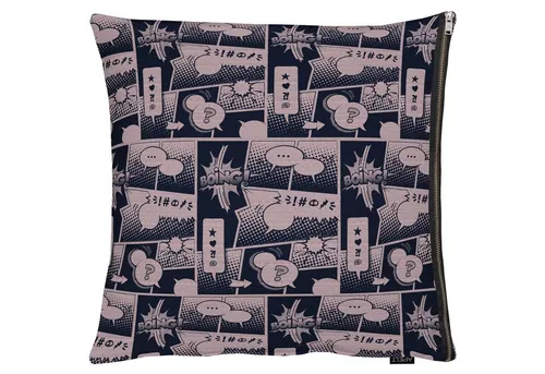 APELT Dekokissen Comic - Kissenhülle mit Füllung - Kissen aus hochwertigem Jacquardstoff im trendigen Comic-Style, schadstoffgeprüft und made in Germany. Ideal für modernes Wohnen, waschbar bei 30°C.