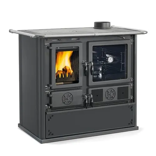 8,8 kW Küchenofen La Nordica Rosa 5.0 Steel Küchenherd Holzherd Ofen für Küche