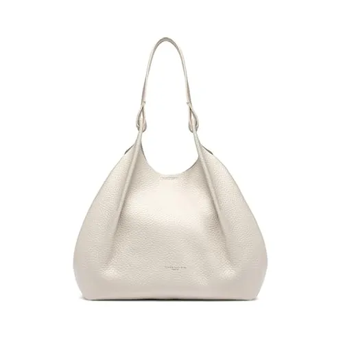 Gianni Chiarini Dua L Beuteltasche - Damen | Hellgrau 9720-RNGDBL-211 - Elegante Gianni Chiarini Dua L Beuteltasche aus hochwertigem genarbtem Rindsleder. Ideal für den täglichen Gebrauch und stilvolle Akzente.