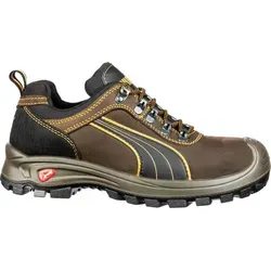 Puma Safety Sicherheitsschuhe S3 Scuff Caps Sierra Nevada Low - Größe 48, EN ISO 20345 zertifiziert, atmungsaktiv und wasserabweisend für optimalen Tragekomfort im Industrie- und Handwerksumfeld